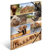 Herma Sammelmappe A3 Pappe · Savannentiere