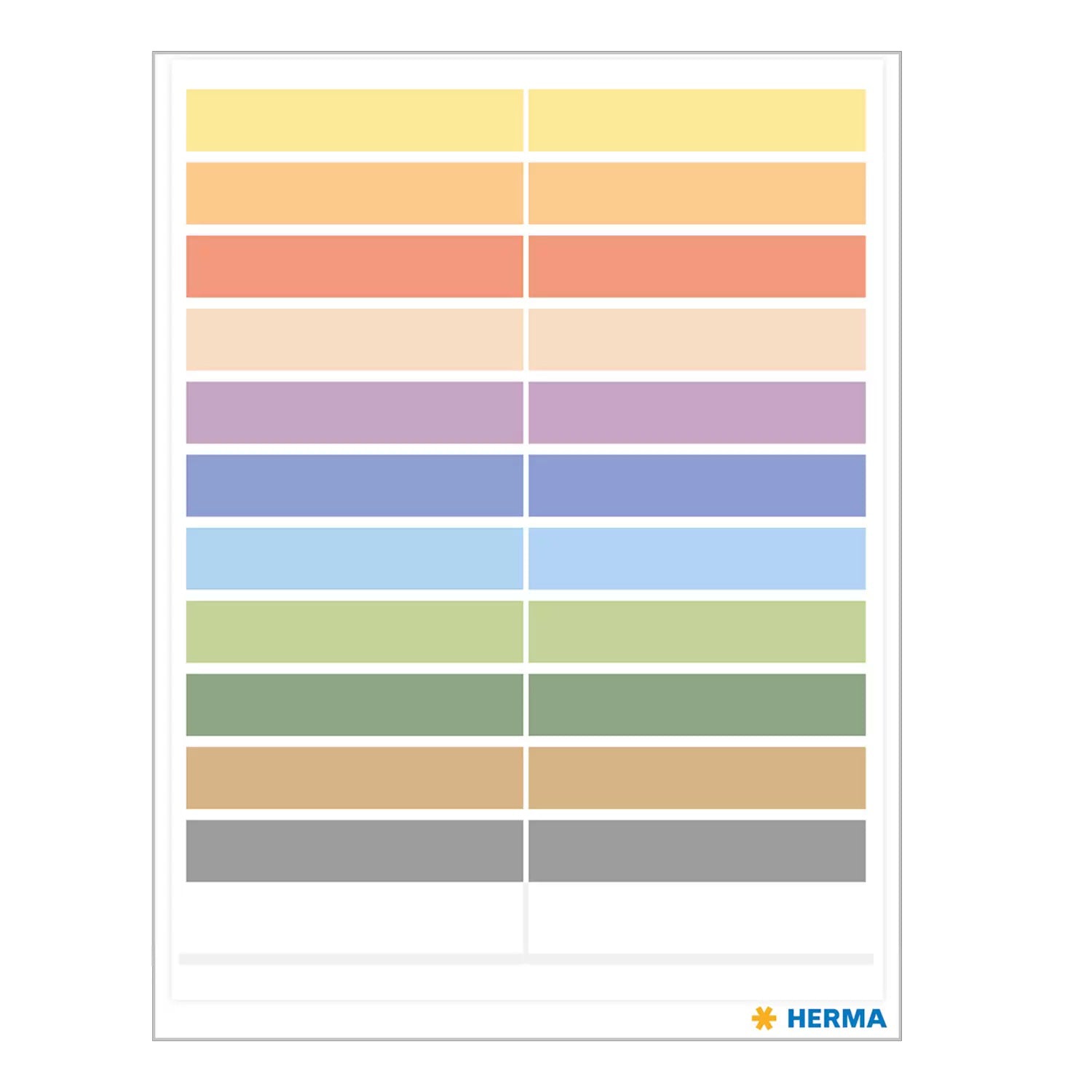 Herma Stift-Etiketten für Kinder · Bunt · Namensetiketten · 15238
