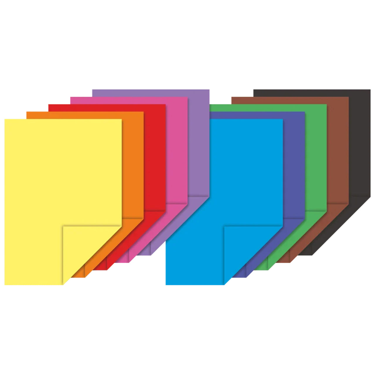 Heyda Tonzeichenpapier Block A3 · 10 Farben