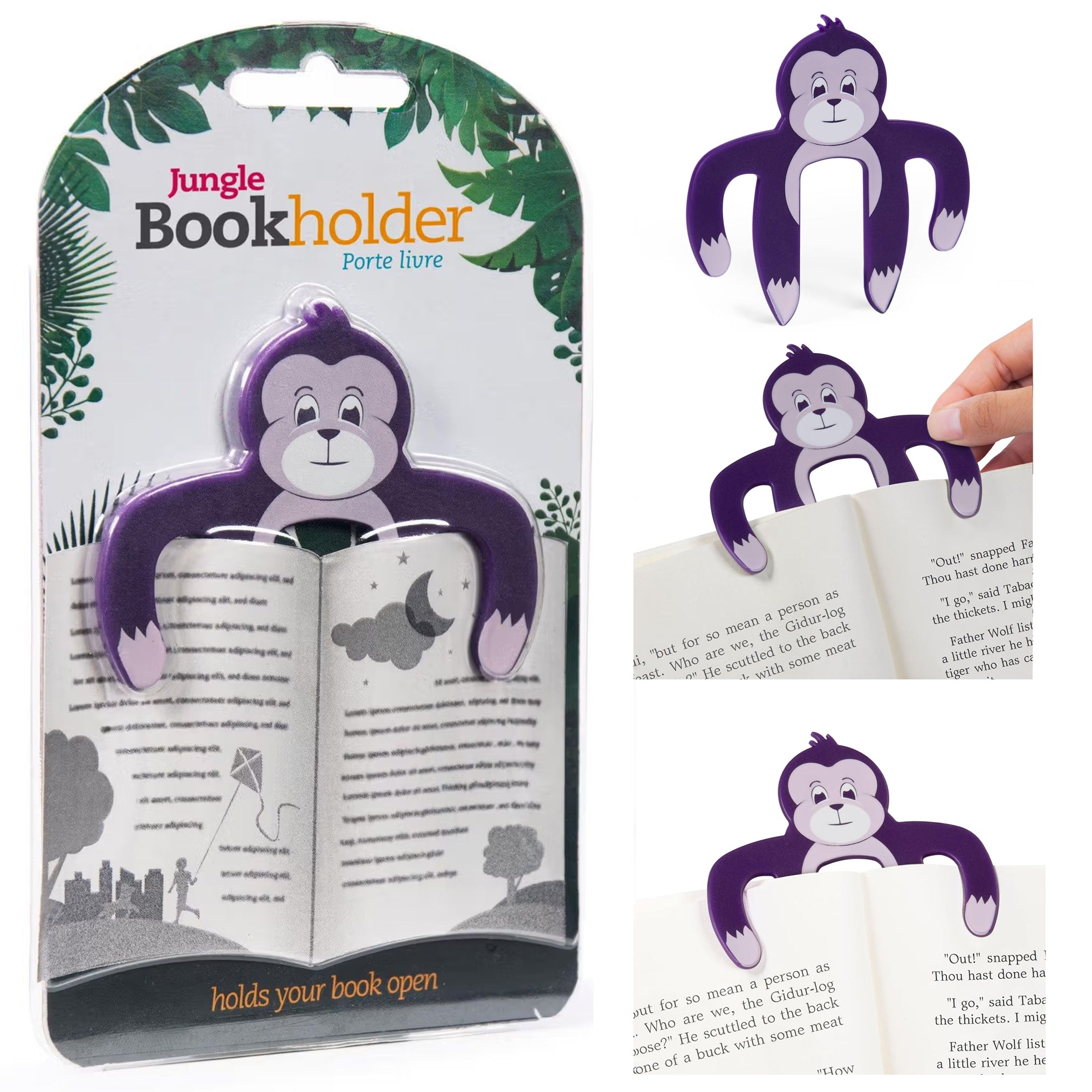 Jungle Bookholder · Buchseitenhalter für Bücher und Noten