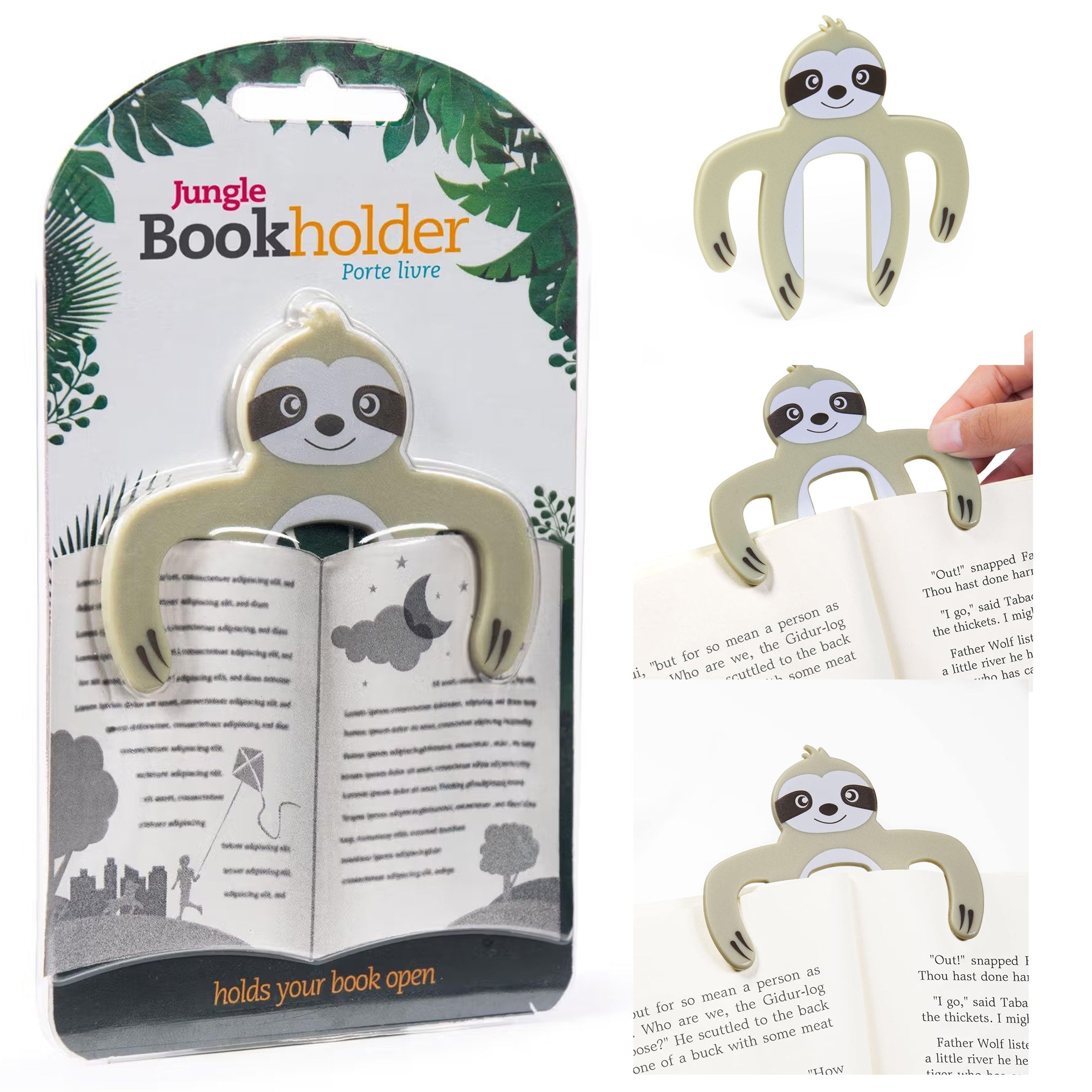 Jungle Bookholder · Buchseitenhalter für Bücher und Noten