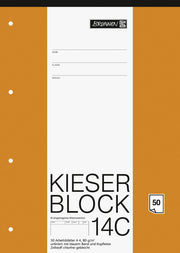 KIESER-Block-14C-Lineatur-20-1042924