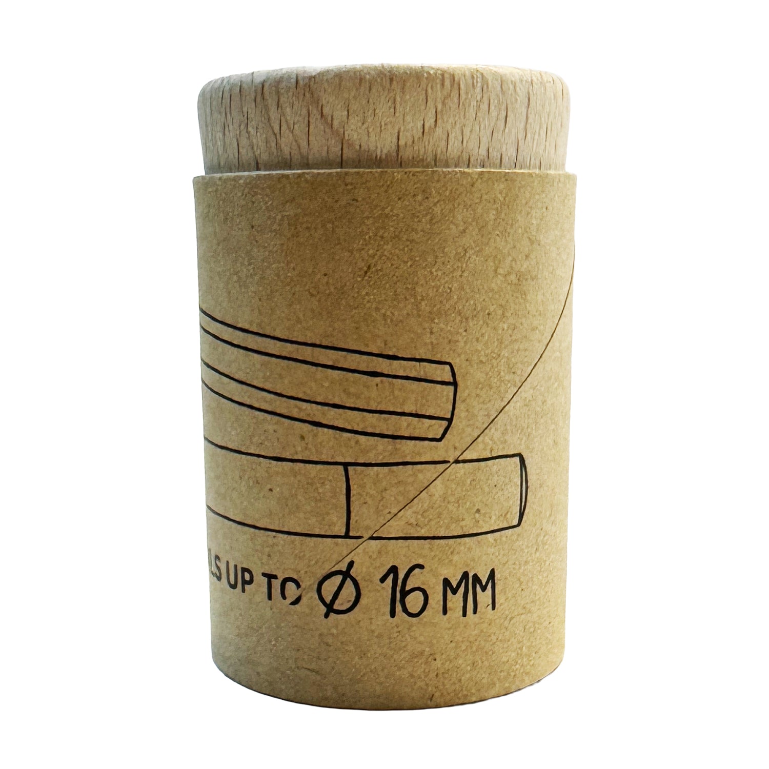 KUM Jumbo Anspitzer mit Behälter · Big Wood · 16 mm