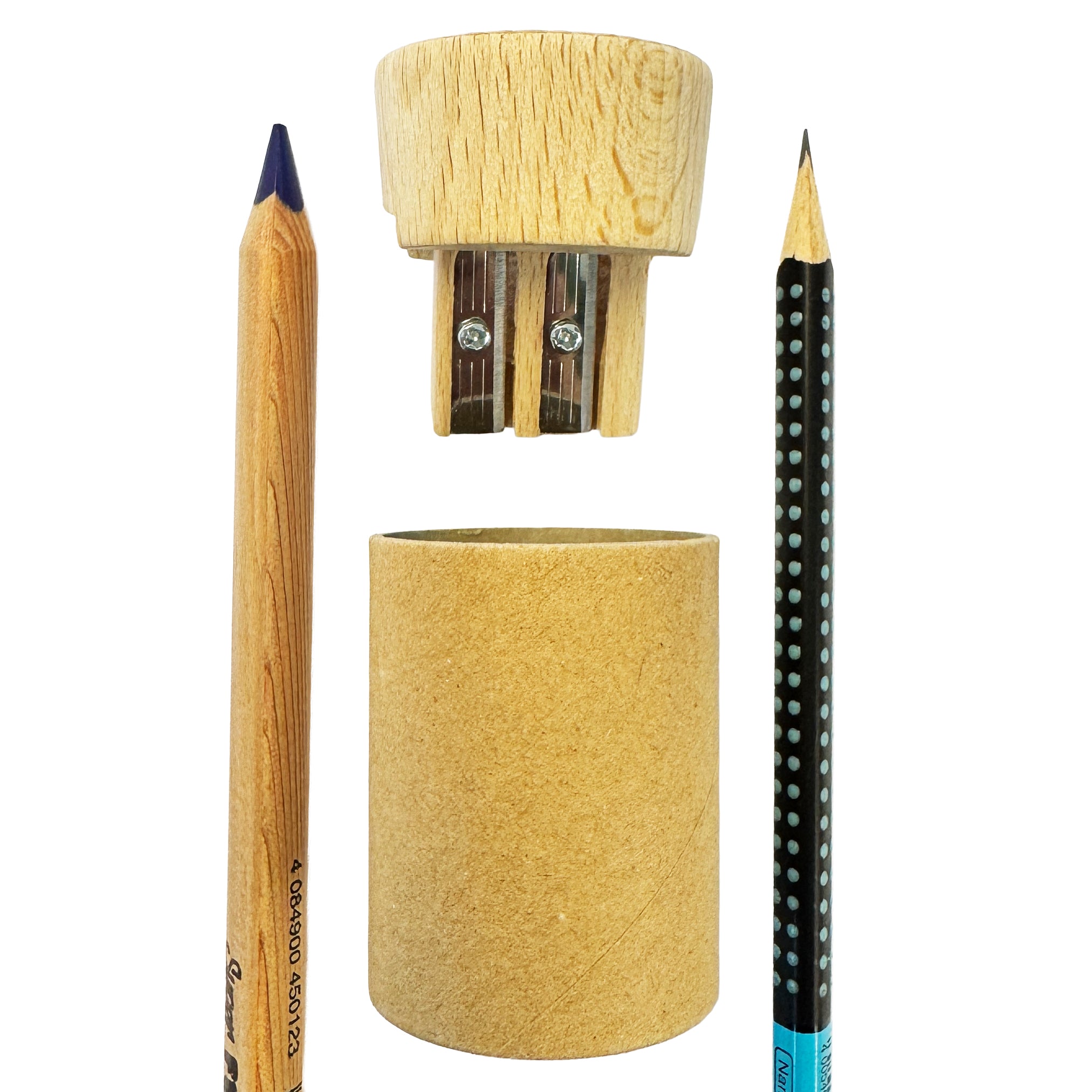 KUM Holz Doppelspitzer mit Behälter · Wood · 8–11 mm