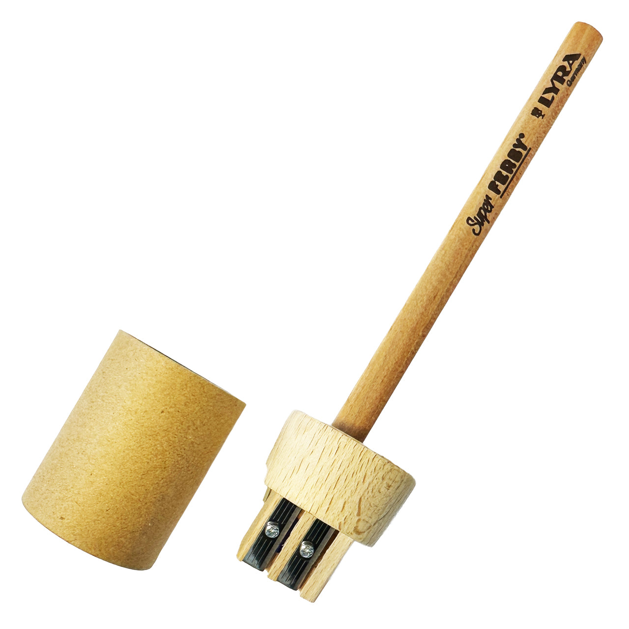 KUM Holz Doppelspitzer mit Behälter · Wood · 8–11 mm
