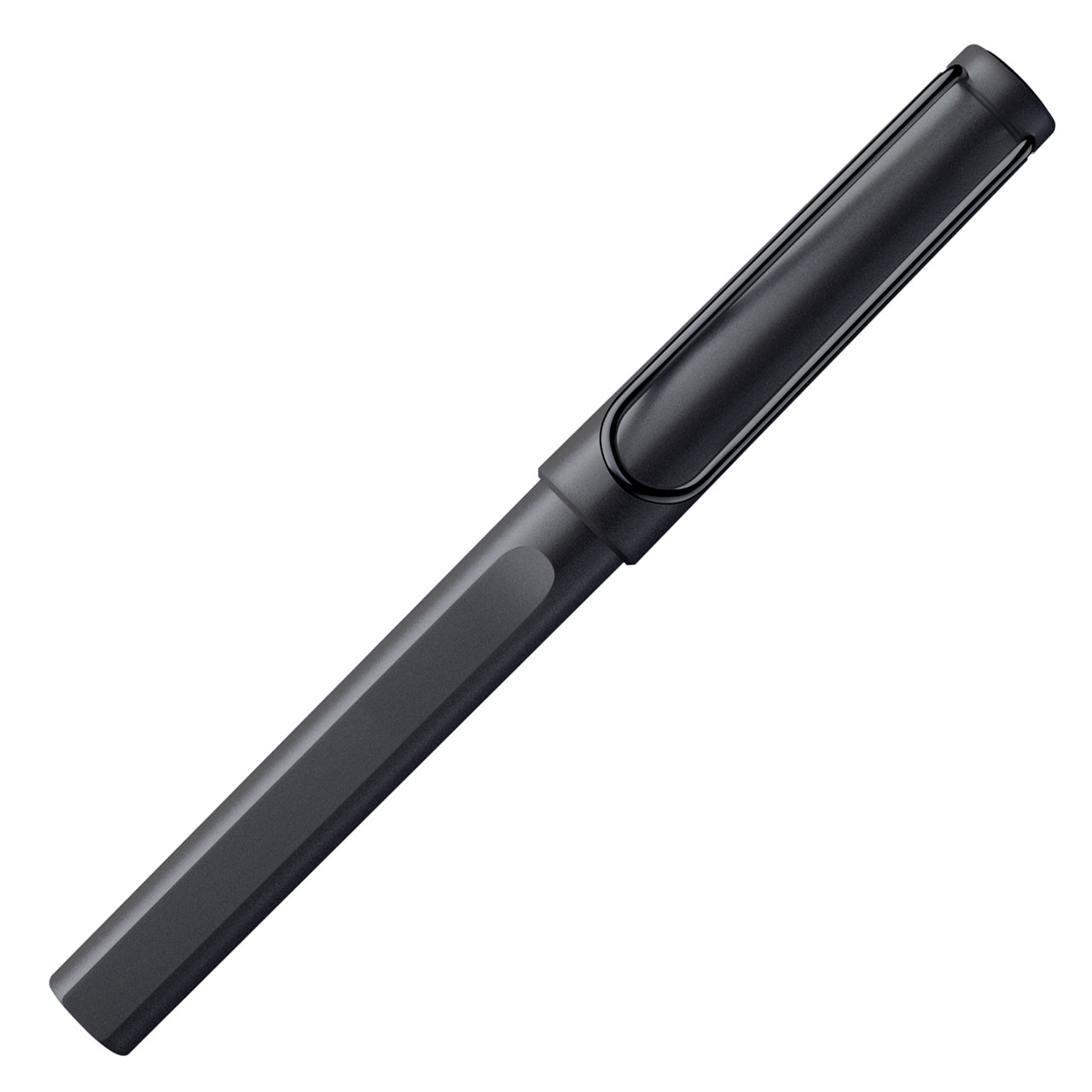 LAMY-Ssafari-tintenroller-Rollerball-umbra-matt-schwarz-1214117-kappe-geschlossen-lafueliki