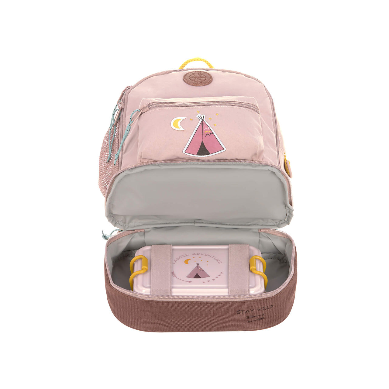 Laessig-Kindergartenrucksack-Adventure-Tipi-rosa-offen-mit-brotdose-1203001749-lafueliki