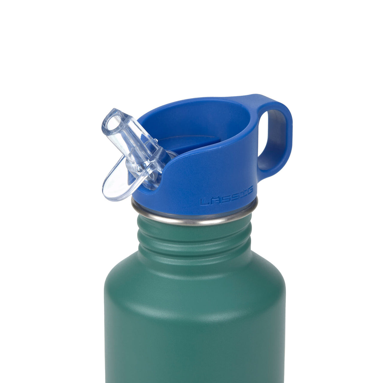 Laessig-Trinkflasche-aus-Edelstahl-Kinder-Smile-Little-Gang-regenbogen-Rainbow-gruen-green-12100255003-verschluss-lafueliki