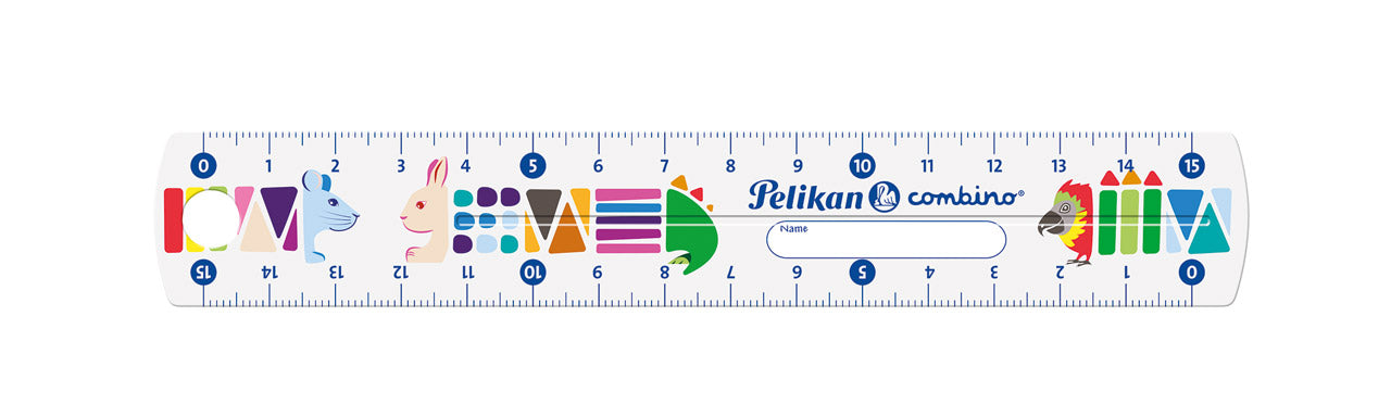 Lineal-Combino-15-cm-pelikan-combino-lafueliki