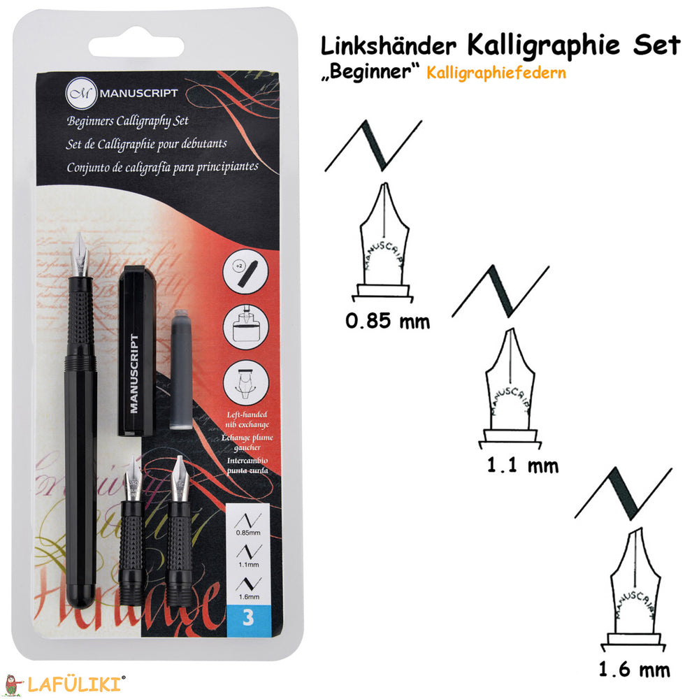 Kalligraphie Beginner Set Linkshänder