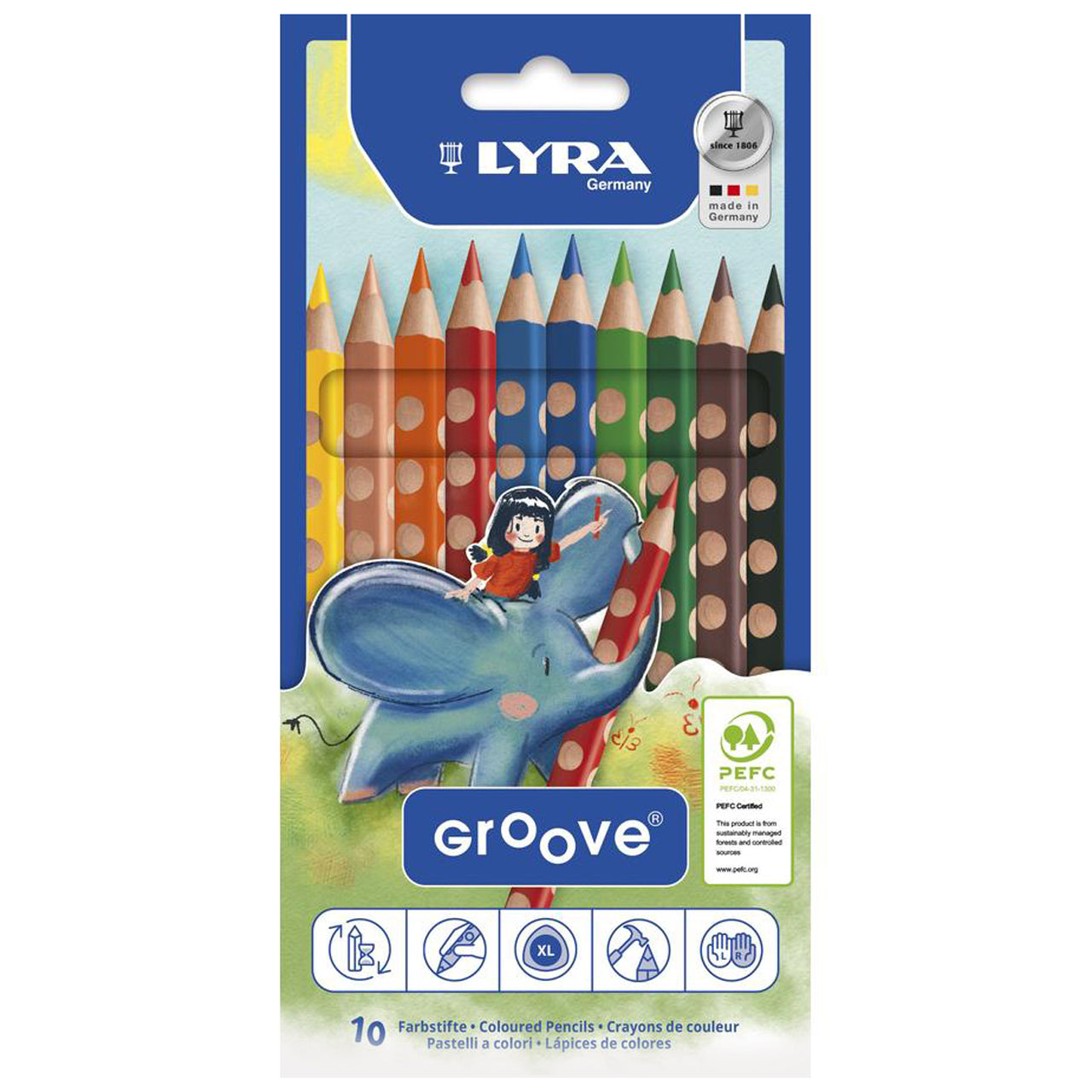 Lyra Groove 10er Set
