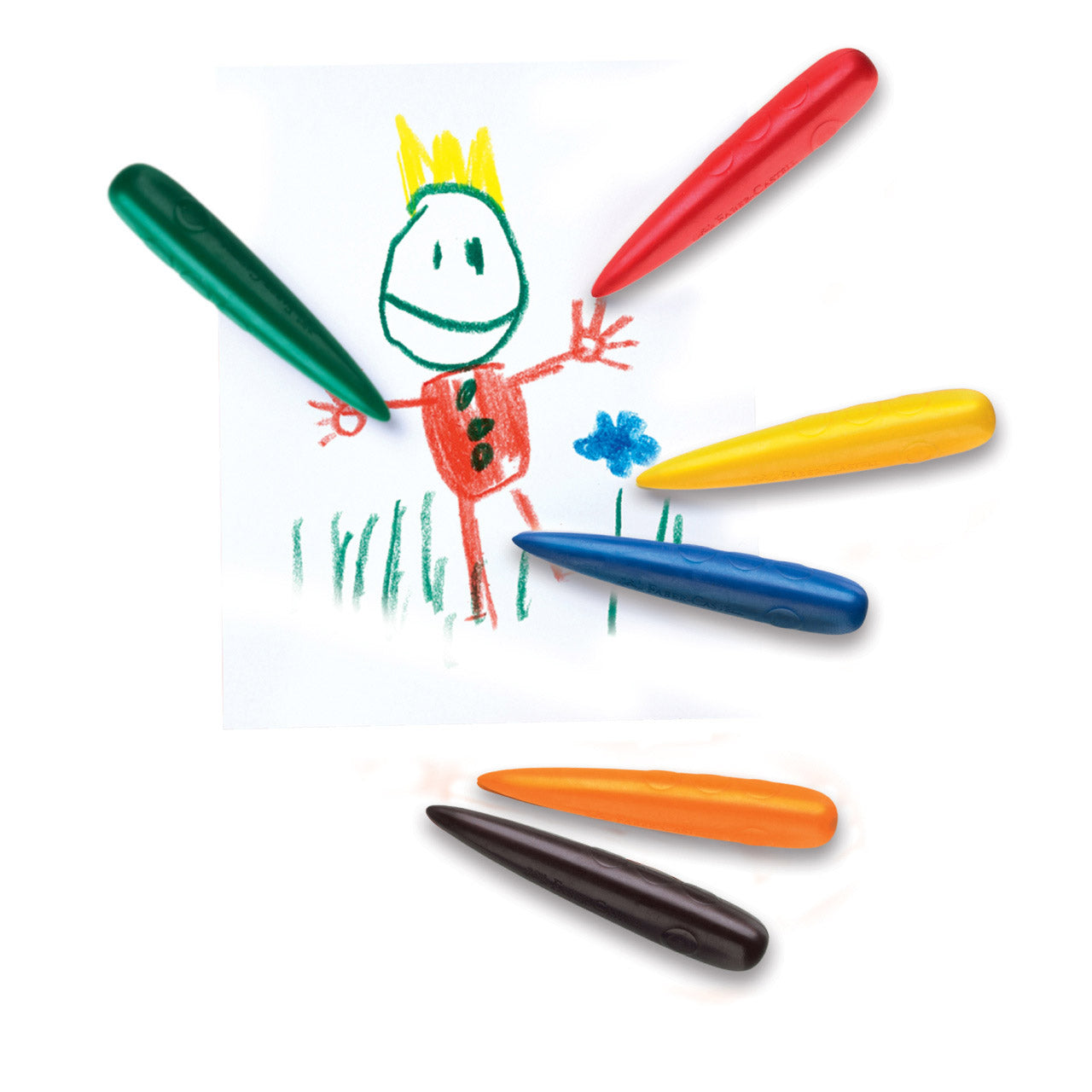 Malkreiden-4-Faber-Castell-Wachsmaler-Bild-lose