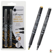 Manuscript-Callicreative-Italic-2er-Set-metallic-Marker-gold-silber-MM6640-lafueliki