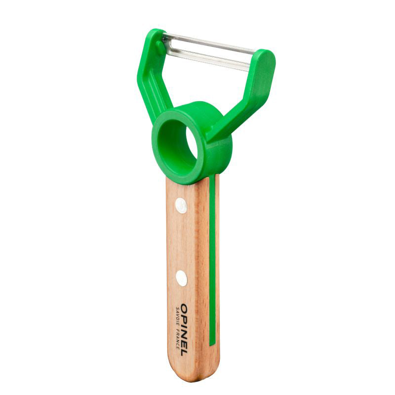 Opinel-Kindermesser-Le-Petit-Chef-3-tlg-Schaeler-gruen-seitlich-312380025778-lafueliki