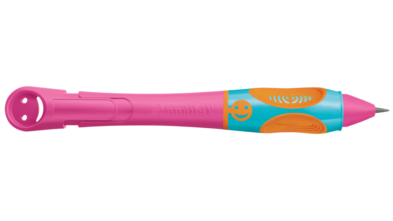 Pelikan-Griffix-Bleistift-Linkshaender-Lovely-Pink-820578-Schreiblern-Stift-lafueliki
