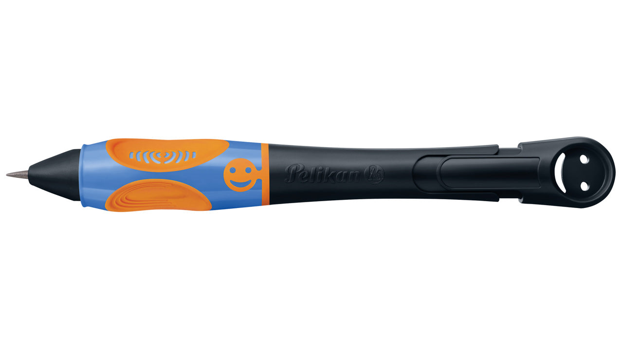 Pelikan-Griffix-Bleistift-Rechtshaender-Neon-Black-schwarz-821070-Schreiblern-Stift-lafueliki