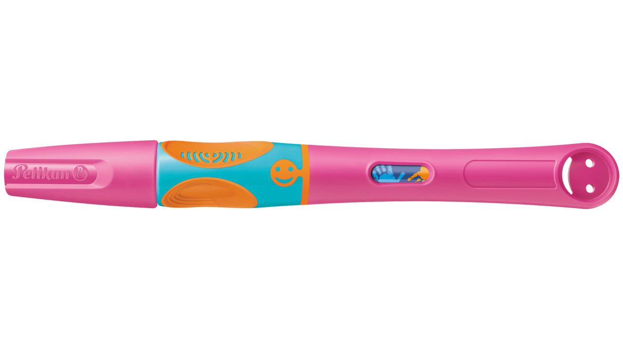 Pelikan-Griffix-Fueller-820257-Lovely-Pink-Linkshaender-Kappe-geschlossen-lafueliki