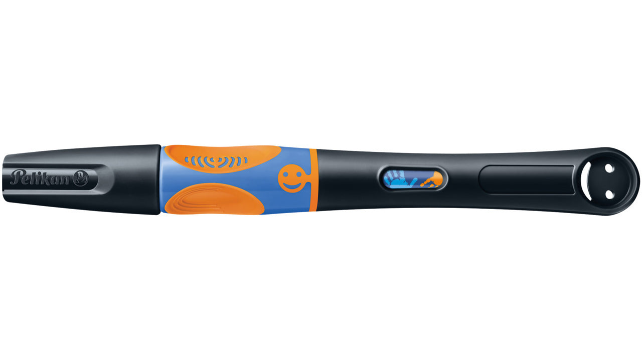 Pelikan-Griffix-Fueller-820356-Neon-black-schwarz-Rechtshaender-Kappe-geschlossen-lafueliki