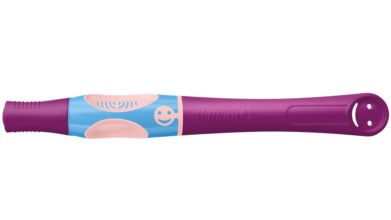 Pelikan-Griffix-Tintenroller-821032-Sweet-berry-lila-Rechtshander-Kappe-geschlossen-lafueliki