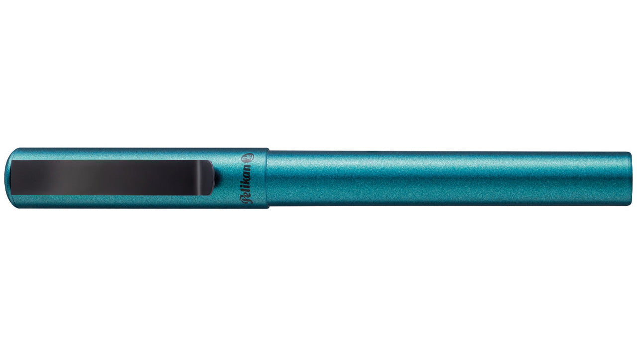 Pelikan-Tintenroller-Pina-Colada-Petrol-821216-roller-lafueliki