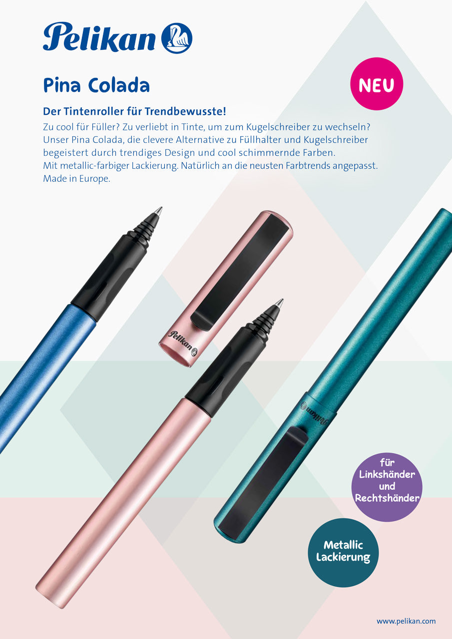 Pelikan-Tintenroller-Pina-Colada-lafueliki