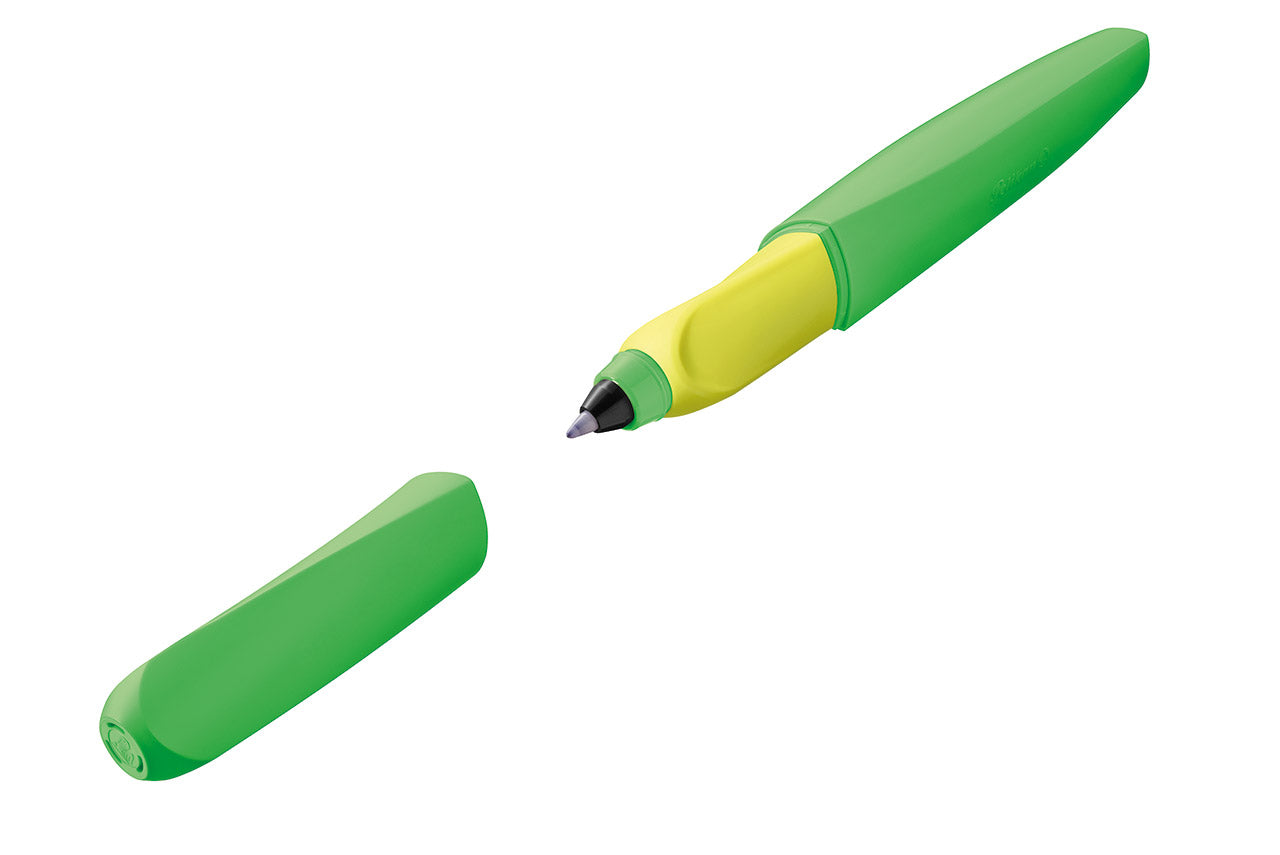Pelikan-Tintenroller-Twist-Neon-Gruen-offen