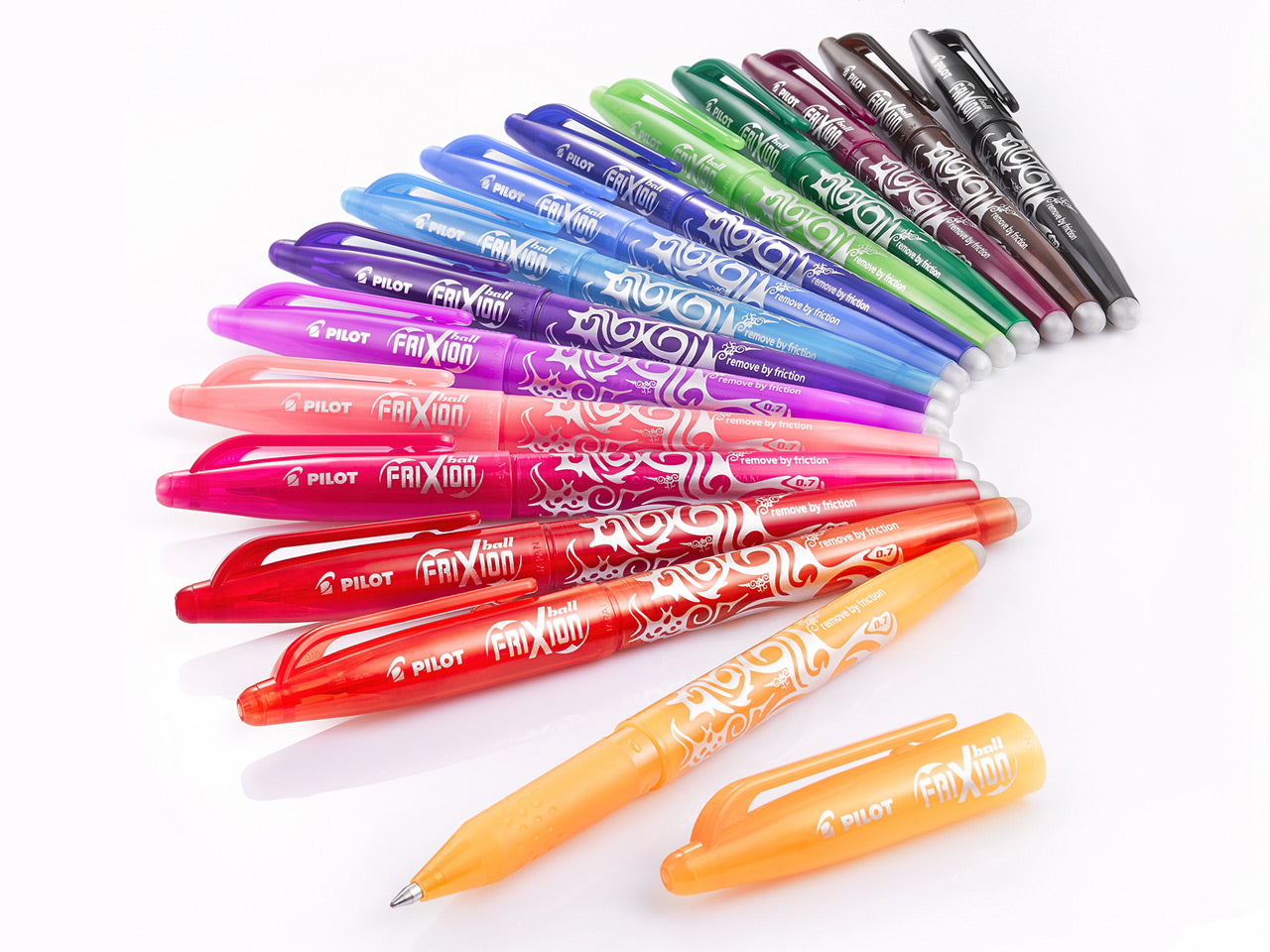 Pilot-Frixion-Ball-07-Tintenroller-15er-Set-Stifte-lafueliki