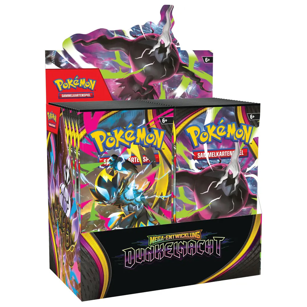 Pokémon Dunkelnacht Booster-Display · 36 Booster · Deutsch