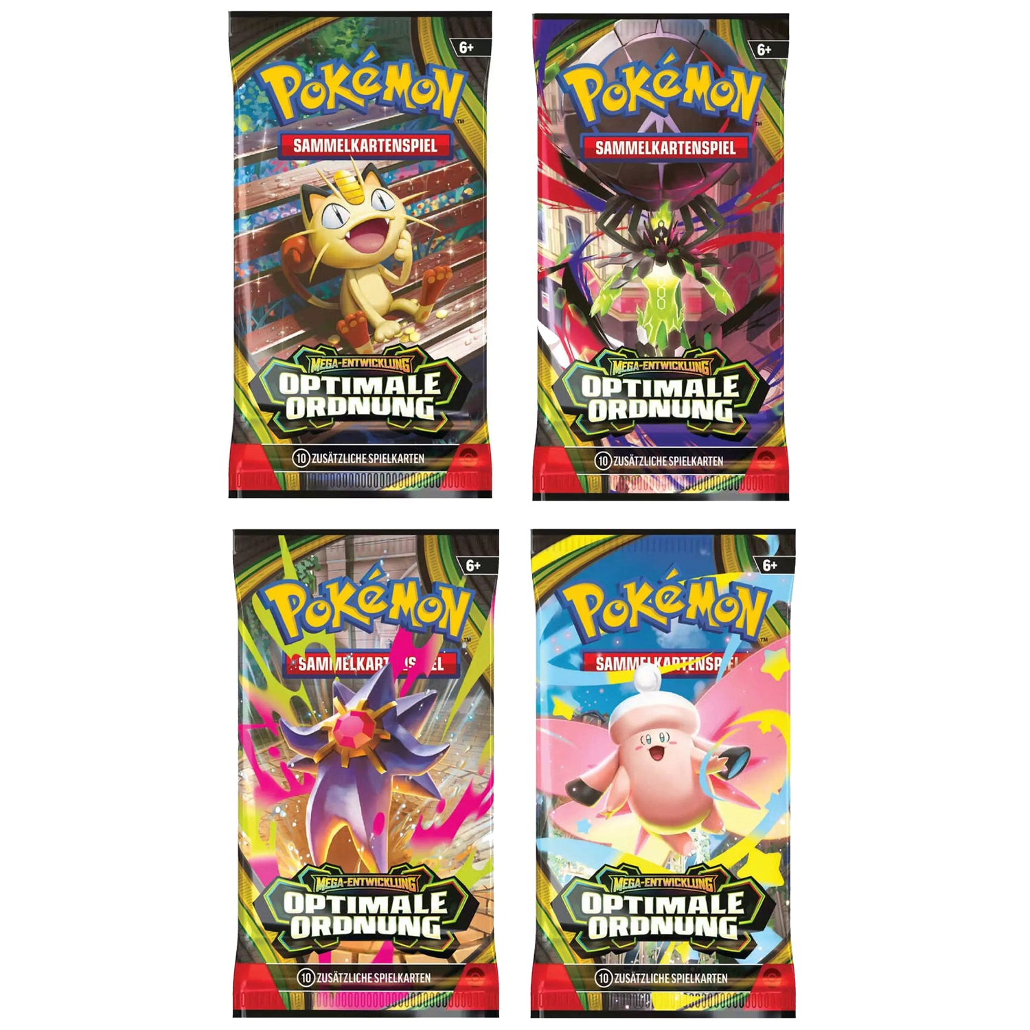 Pokémon Mega-Entwicklung · Booster · Optimale Ordnung · Deutsch