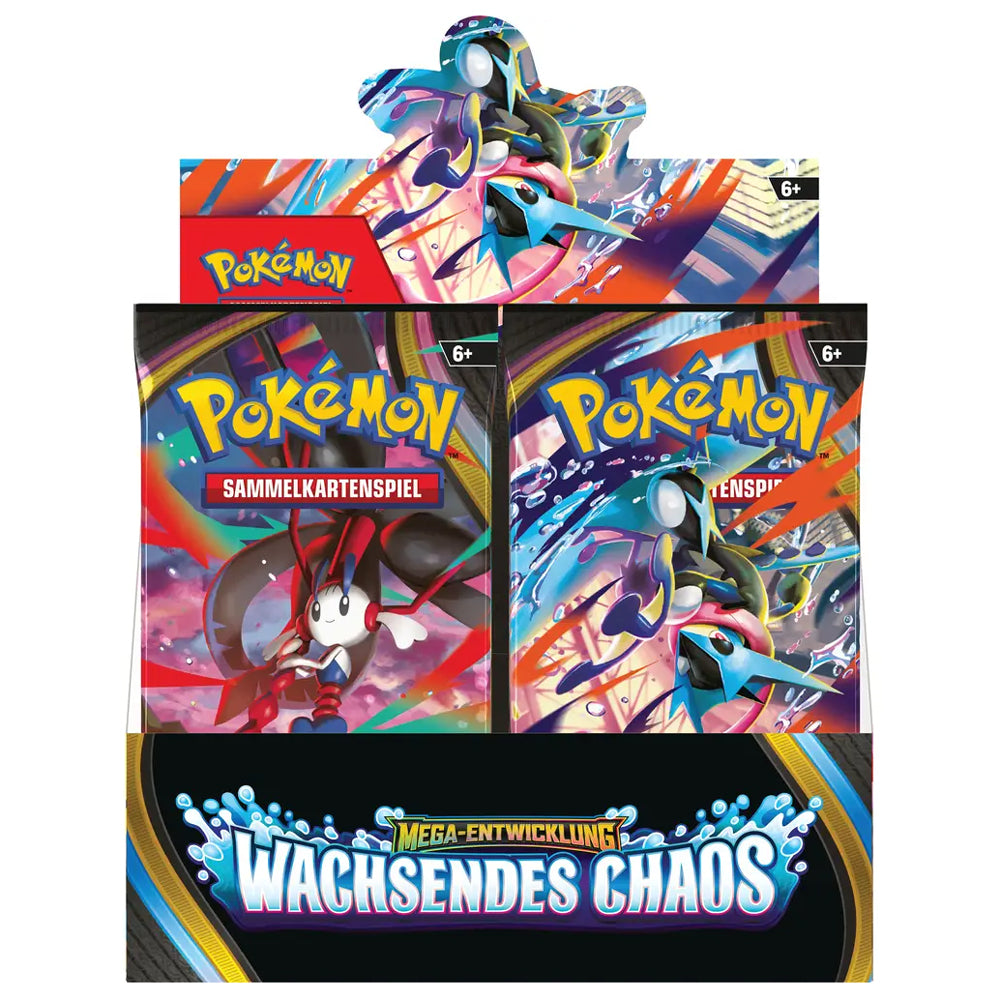 Pokémon Wachsendes Chaos Booster-Display · 36 Booster · Deutsch