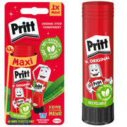 Pritt Klebestift MAXI 43 g · Transparent · für Schule, Basteln & Büro