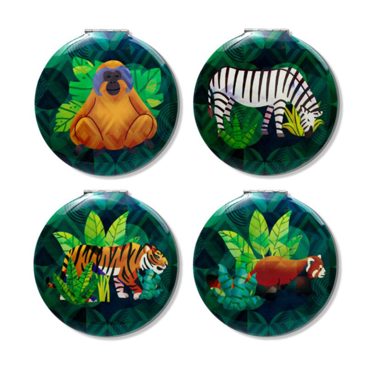 Puckator Taschenspiegel · für die Grundschule · Animal Kingdom