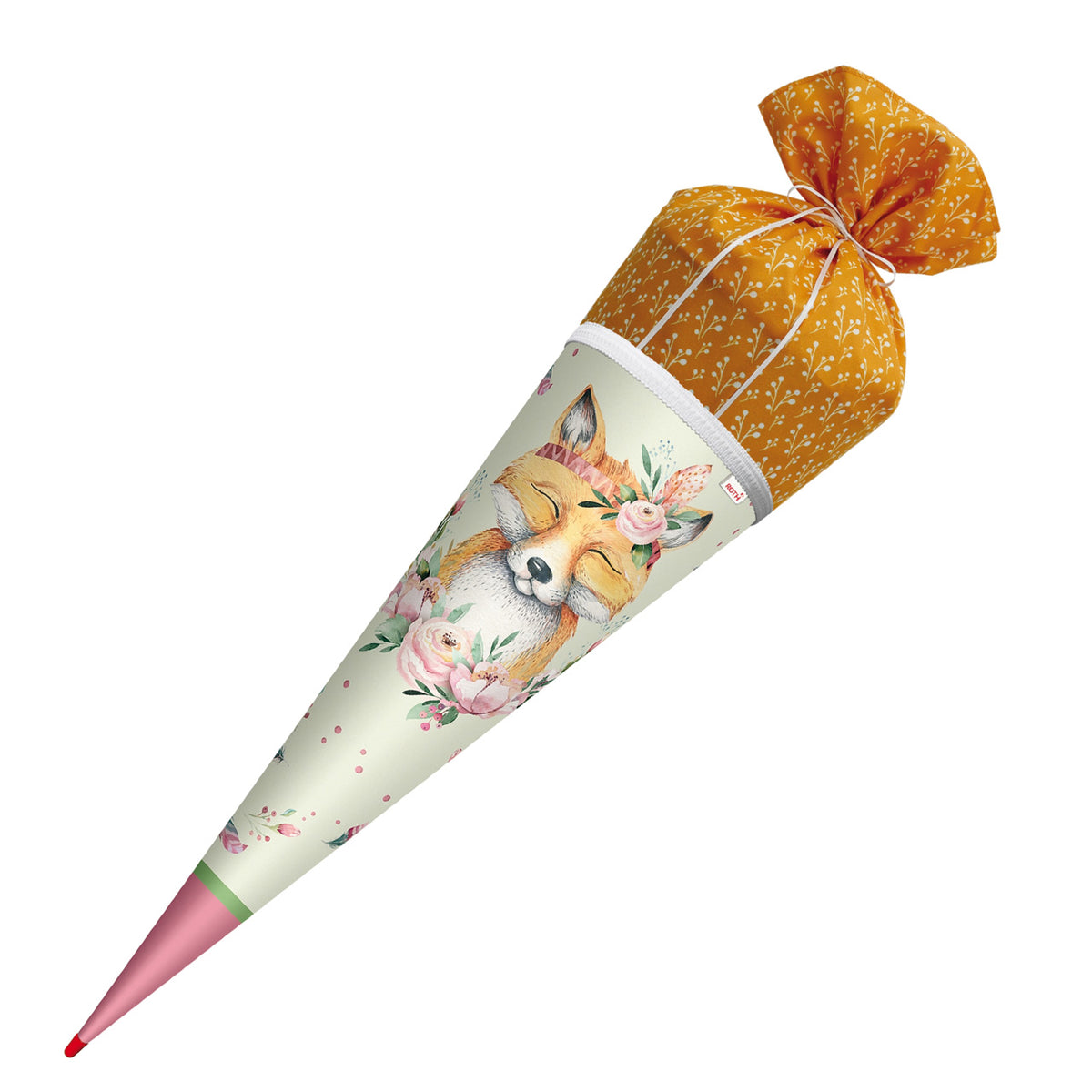 ROTH-Motiv-Schultuete-Lieblingsstueck-Fuchs-70-cm-orange-rosa-weiss-maedchen-677315-lafueliki