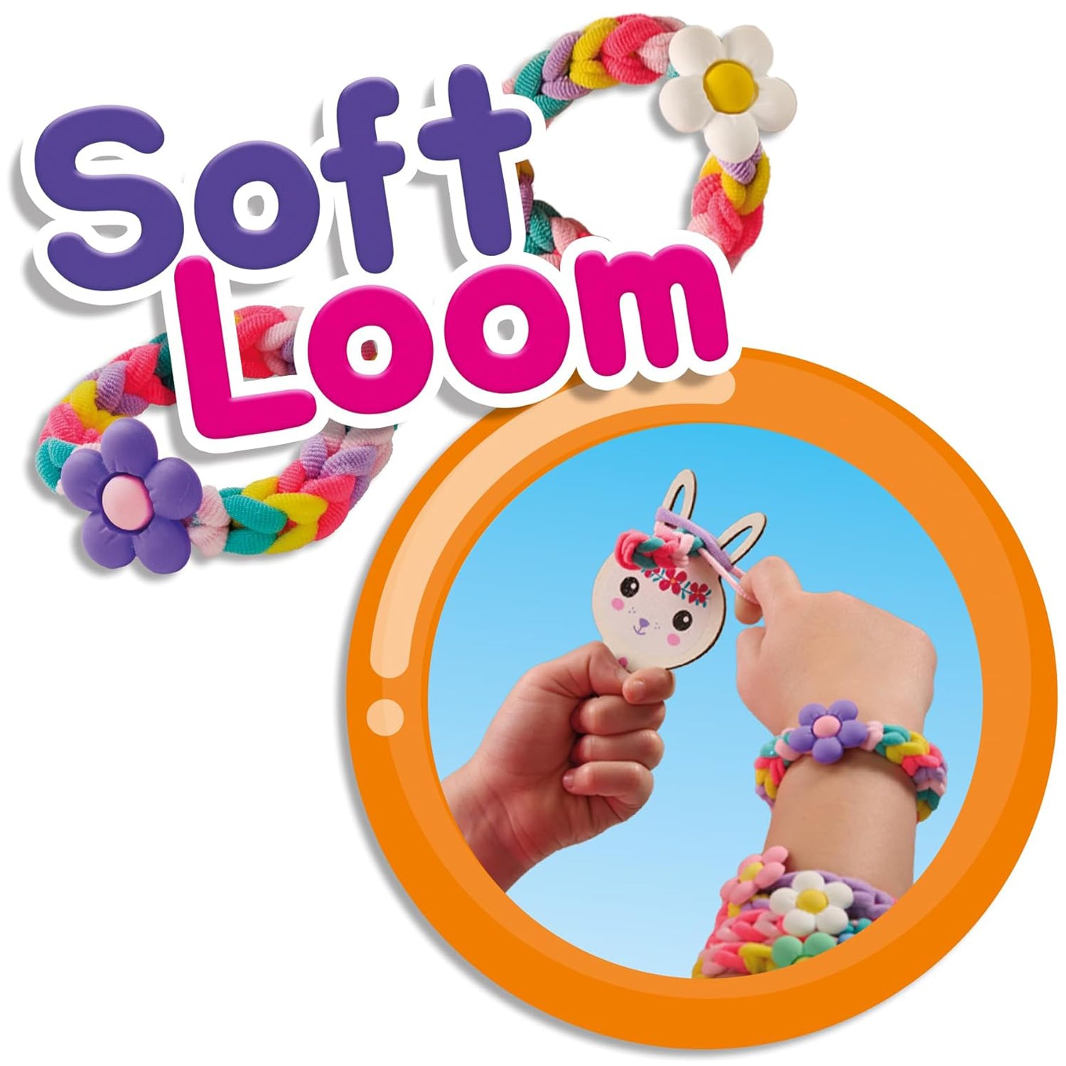 SES Soft Loom Armbänder · Bastelset für Kinder · ab 3 Jahre