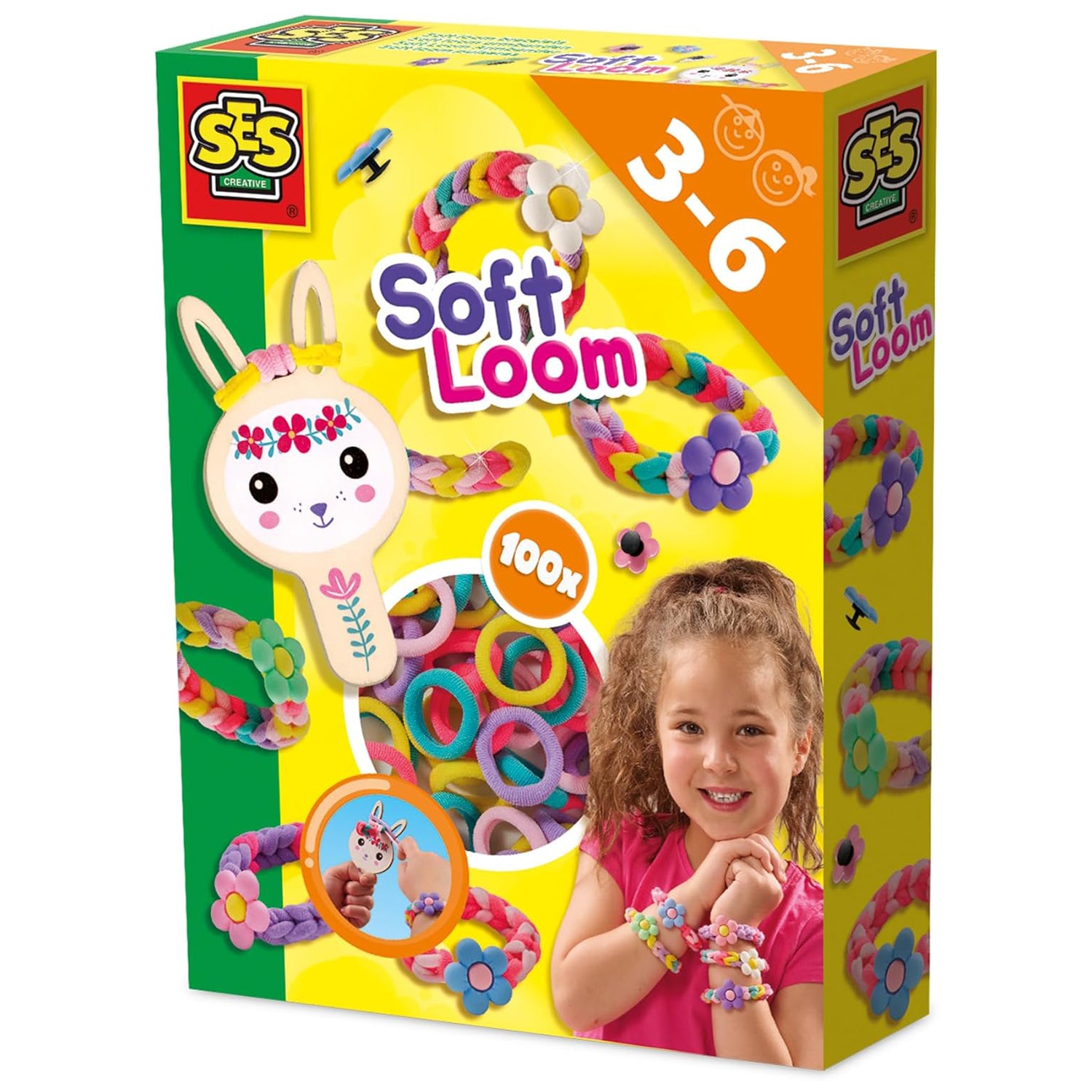 SES Soft Loom Armbänder · Bastelset für Kinder · ab 3 Jahre
