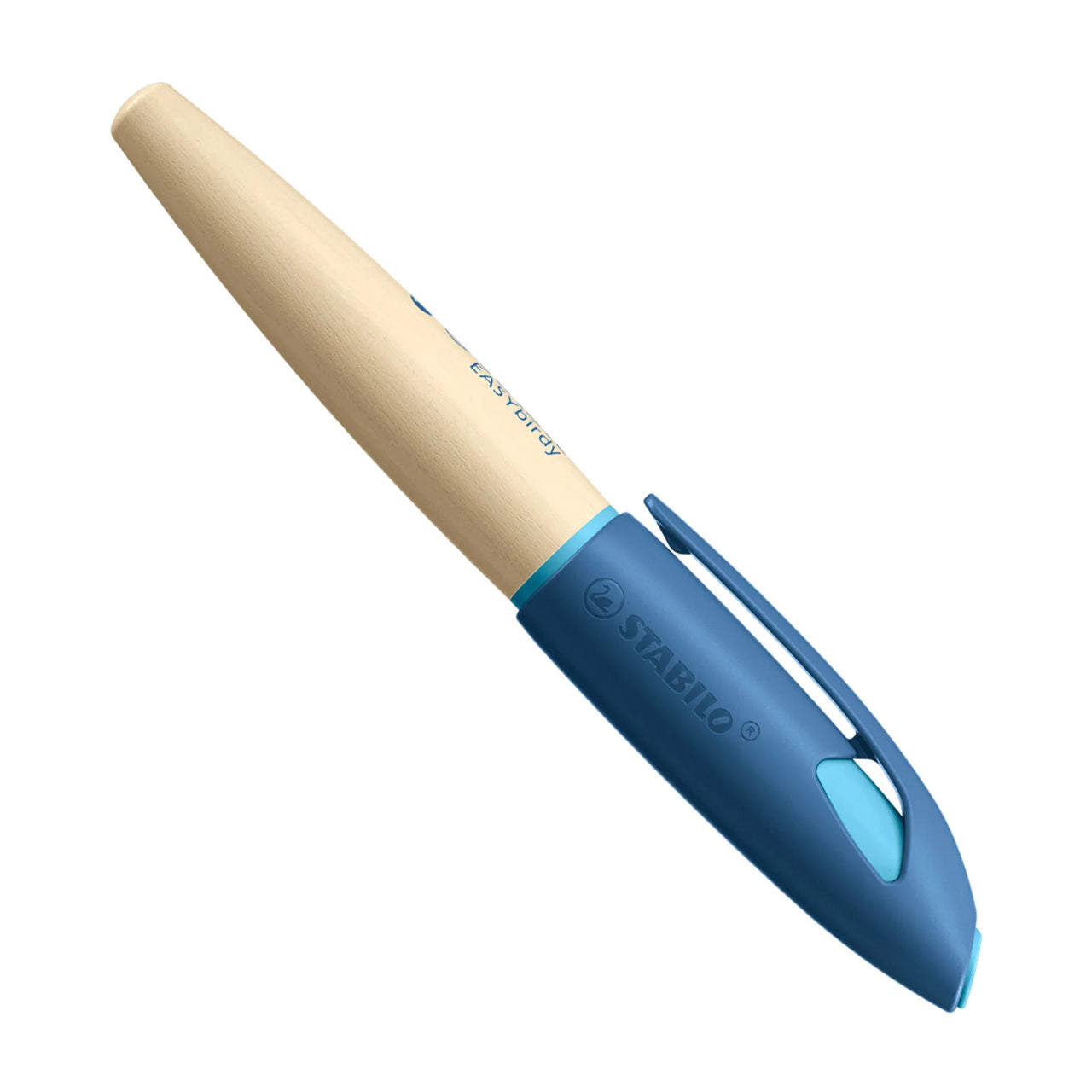 STABILO Schulfüller EASYbirdy Timber · Linkshänder · Anfängerfeder A