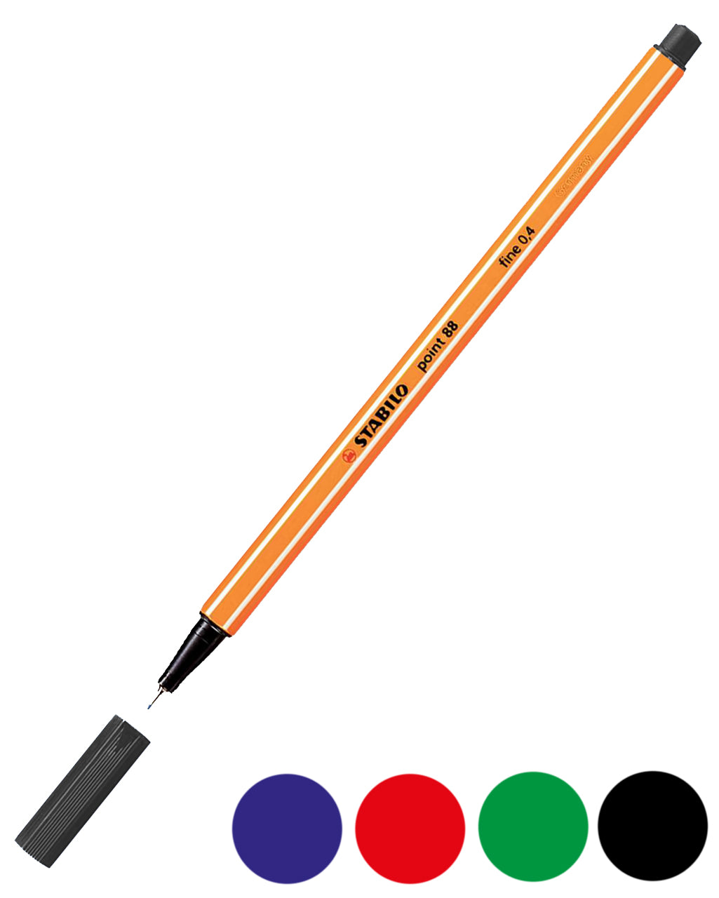 Stabilo Fineliner point 88 · Einzelstift · für die Schule