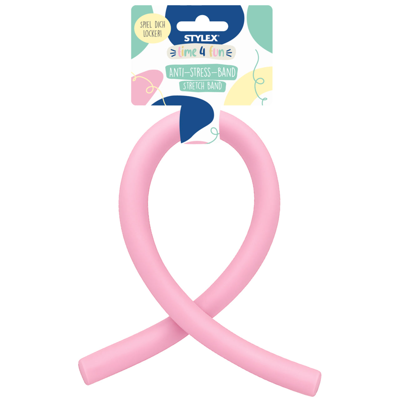 STYLEX Anti-Stress Band weich · zum Ziehen, Stretchen und Knoten