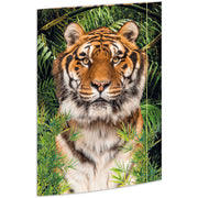 Sammelmappe-Zeichenmappe-A3-Karton-Motiv-Tiger-Jungs-45367-RNK-Verlag-lafueliki