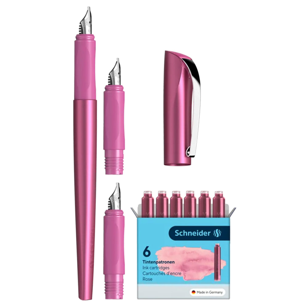 Schneider Callissima Kalligrafie-Füller Geschenkset · Pink