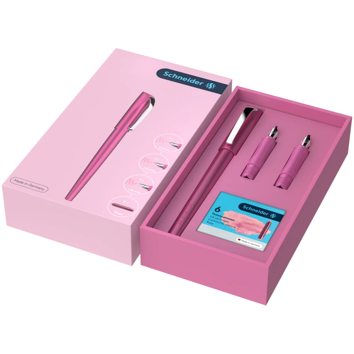 Schneider Callissima Kalligrafie-Füller Geschenkset · Pink
