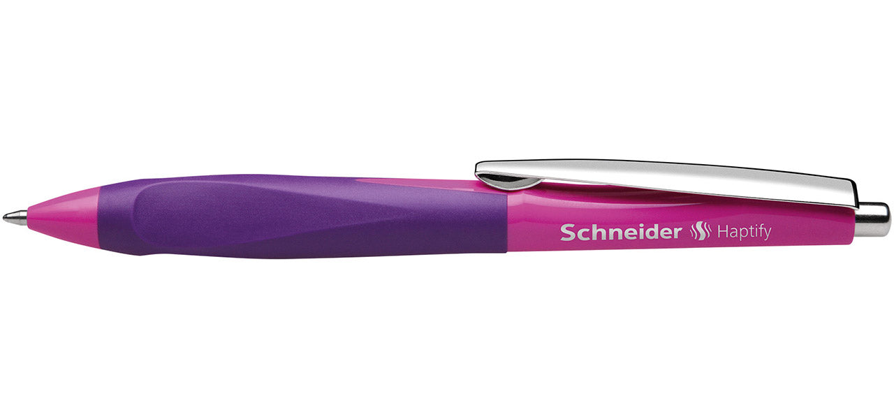 Schneider-Kugelschreiber-Haptify-pink-lila-135320
