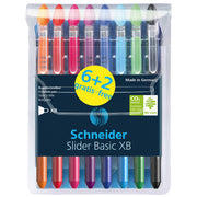 Schneider Slider Basic Kugelschreiber XB · 8er Set