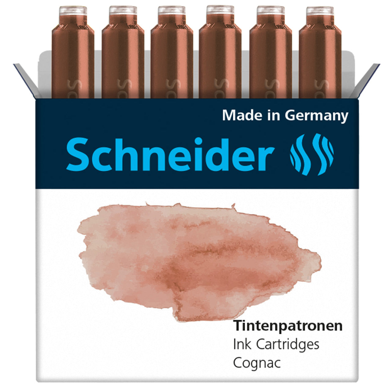 Schneider-Tintenpatrone-pastell-cognac-hellbraun-Standart-Packung-6-Stueck-166117-482217-lafueliki