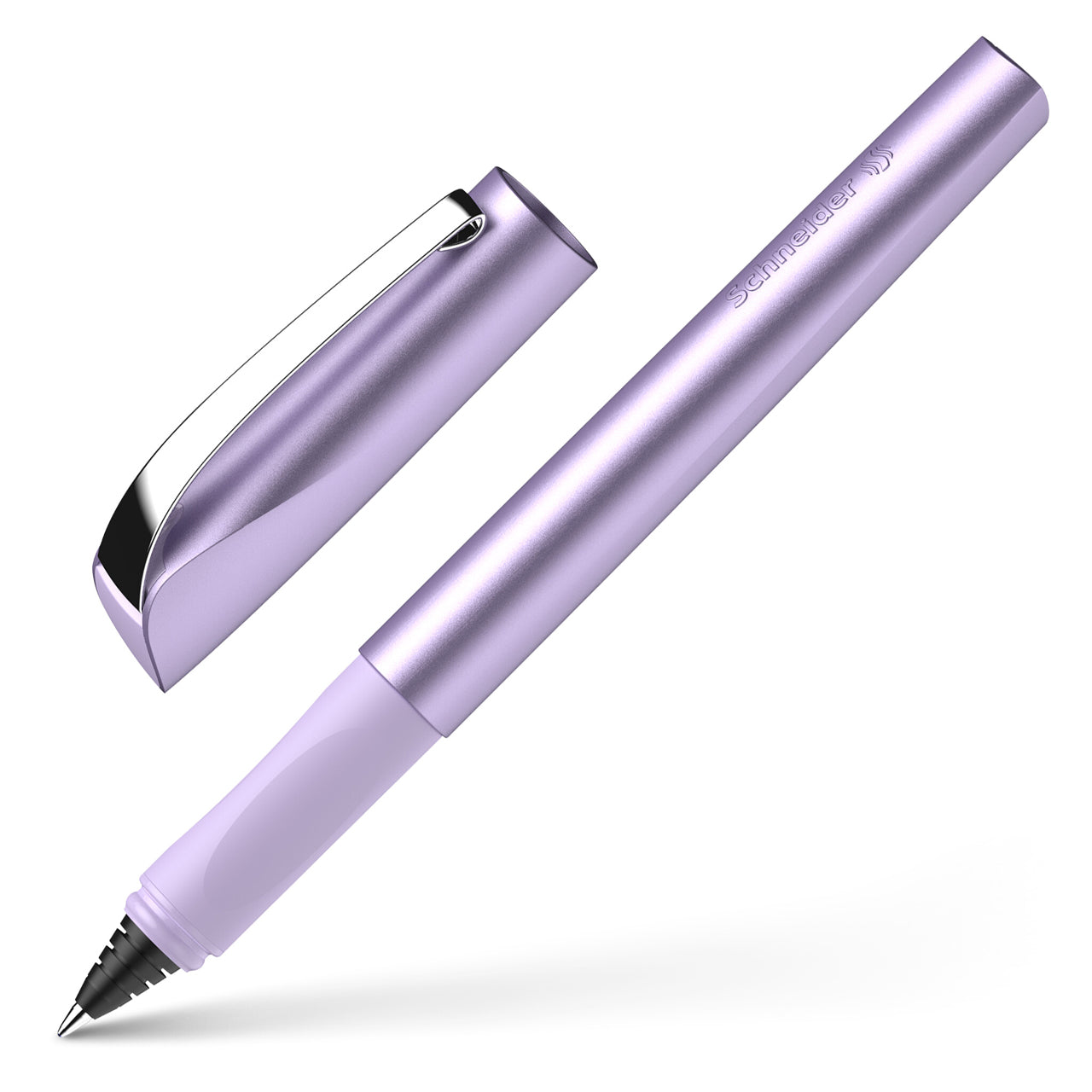 Schneider-Tintenroller-Ceod-Shiny-lilac-lila-mit-metallspitz-nicht-radierbar-186256-lafueliki