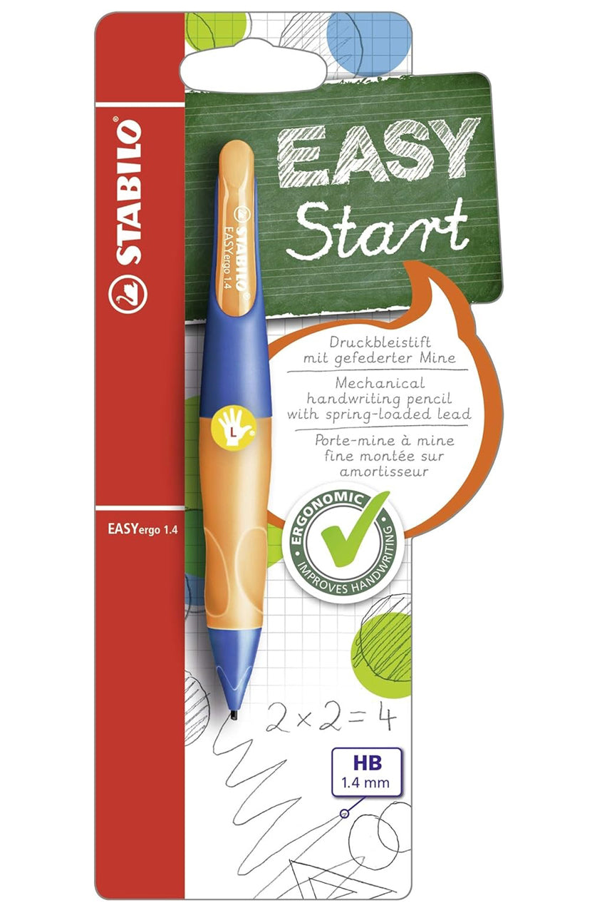 Stabilo-EASYergo-1-4-Druckbleistift-Linkshaender-blau-orange-ovp-7881-6-hb-lafueliki