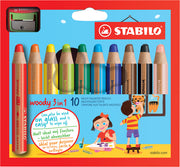 Stabilo-Woddy-3-in-1-mit-RH-Spitzer-10er-Set