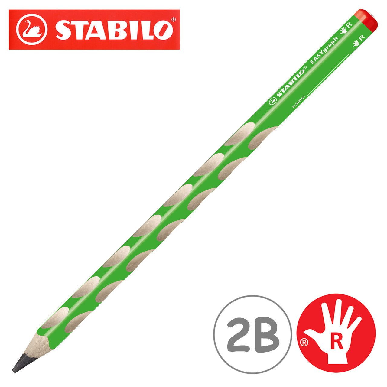 Stabilo-easy-graph-2B-Bleistift-Rechtshaender-gruen-lafueliki