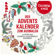 TOPP-Verlag-Der-Adventskalender-zum-Ausmalen-Colorful-Christmas-9783772447464-Lafueliki