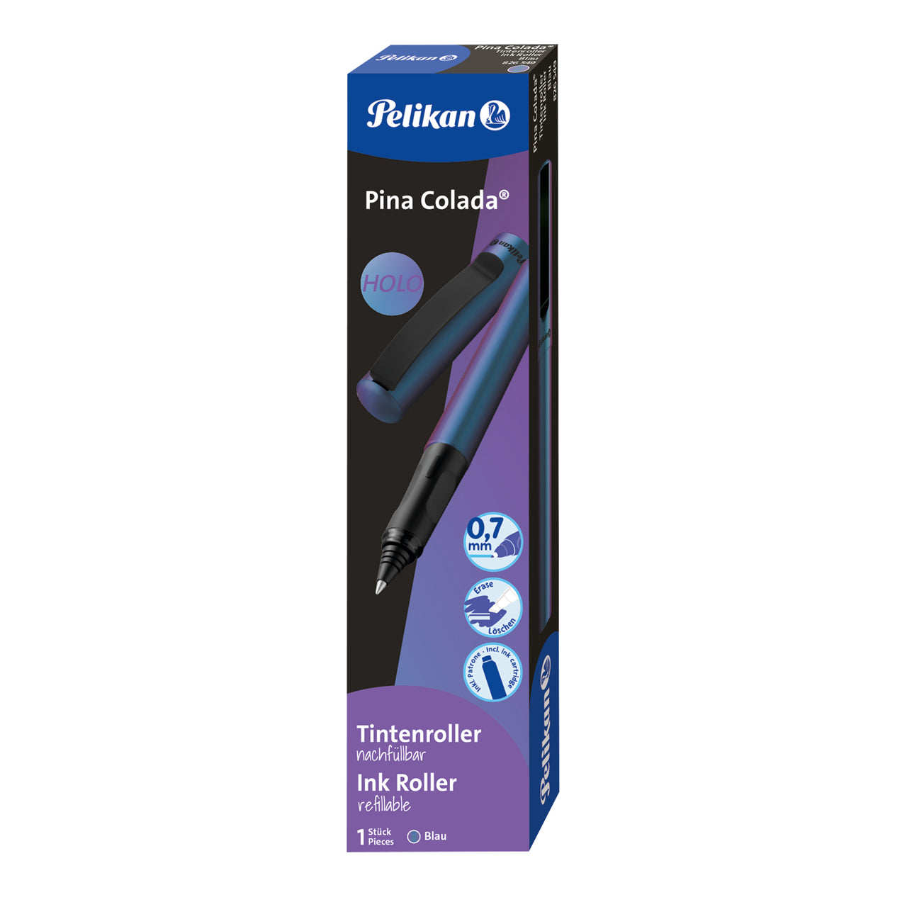 Tintenroller-Pina-Colada-Holo-blau-ovp-77272-kaufen-lafueliki